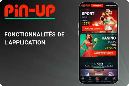 Fonctionnalités de PinUp