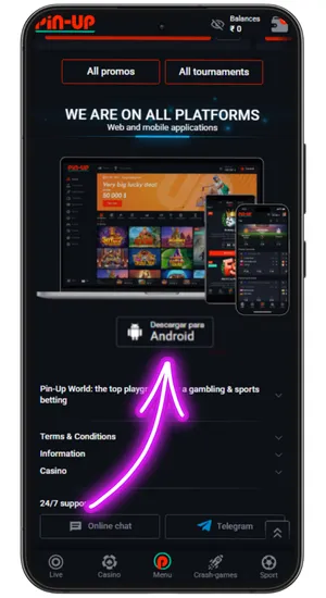 Click the 'Download APK' button