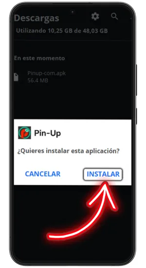 Abrir el archivo descargado