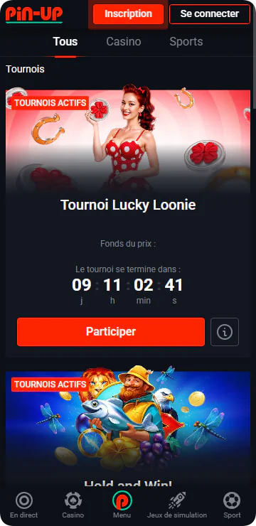 Pin Up Tournier