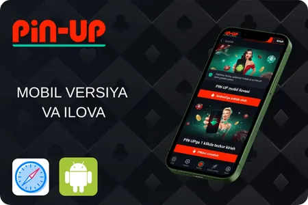 PinUp mobil ilovasi