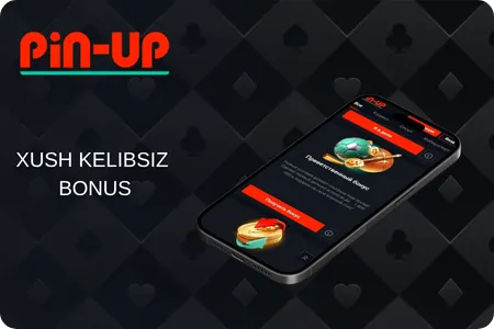 PinUp xush kelibsiz bonusi